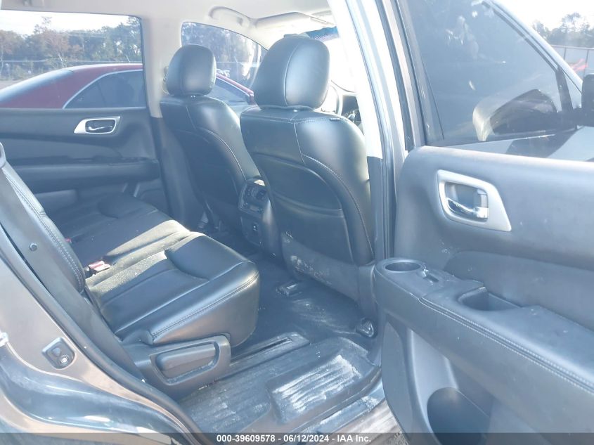 2016 Nissan Pathfinder Sl VIN: 5N1AR2MNXGC611573 Lot: 39609578