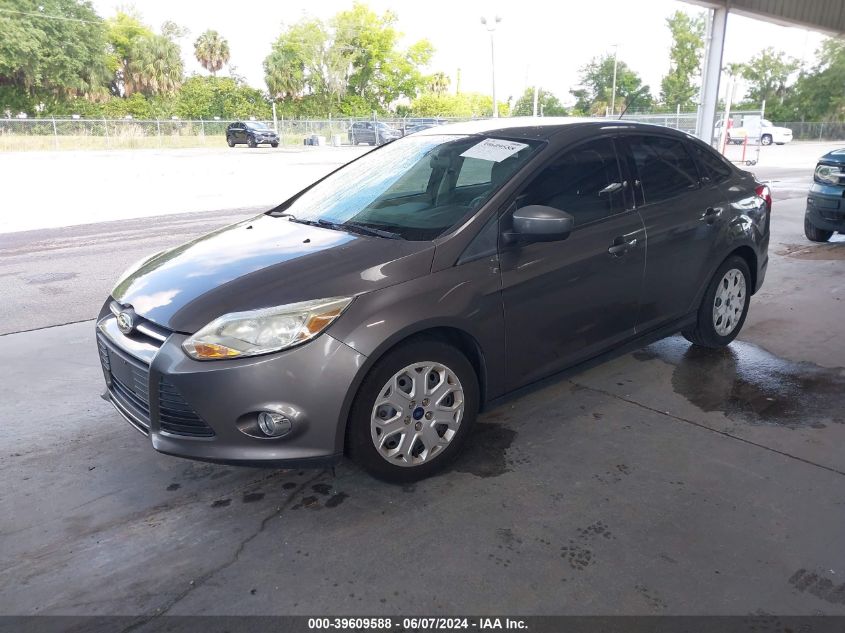 2012 Ford Focus Se VIN: 1FAHP3F23CL456611 Lot: 39609588