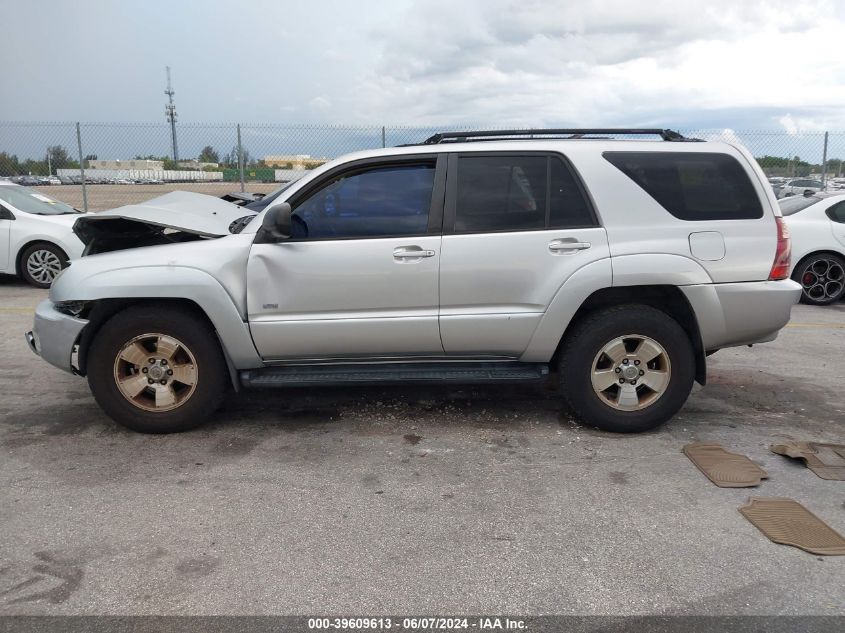 2005 Toyota 4Runner Sr5 V6 VIN: JTEZU14R358039678 Lot: 39609613