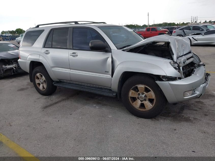 2005 Toyota 4Runner Sr5 V6 VIN: JTEZU14R358039678 Lot: 39609613