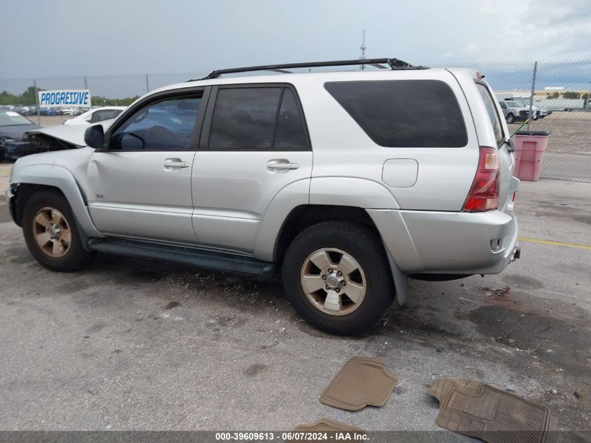 2005 Toyota 4Runner Sr5 V6 VIN: JTEZU14R358039678 Lot: 39609613