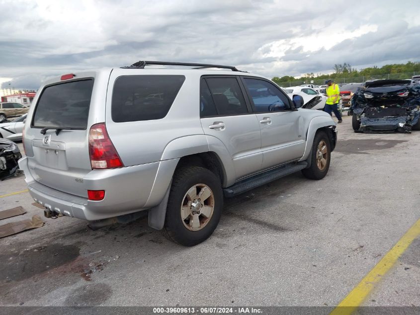 2005 Toyota 4Runner Sr5 V6 VIN: JTEZU14R358039678 Lot: 39609613