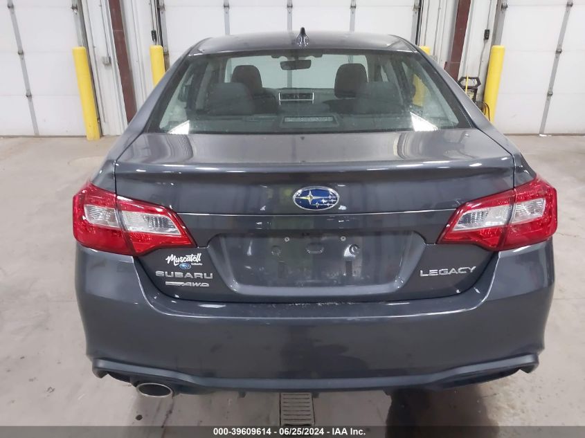 2019 Subaru Legacy 2.5I Limited VIN: 4S3BNAN6XK3039208 Lot: 39609614