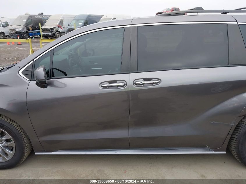 2022 Toyota Sienna Xle VIN: 5TDJRKEC2NS099367 Lot: 39609650