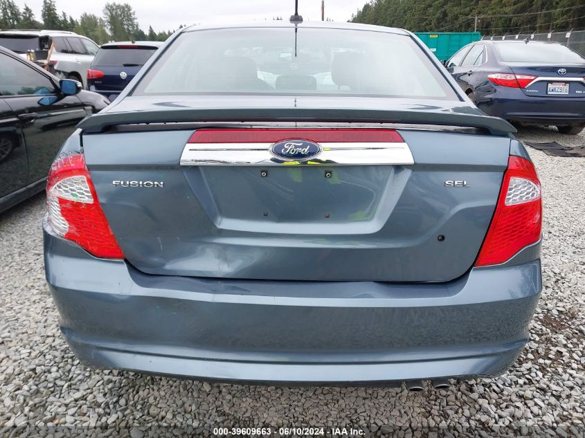 2011 Ford Fusion Sel VIN: 3FAHP0JA0BR329778 Lot: 39609663