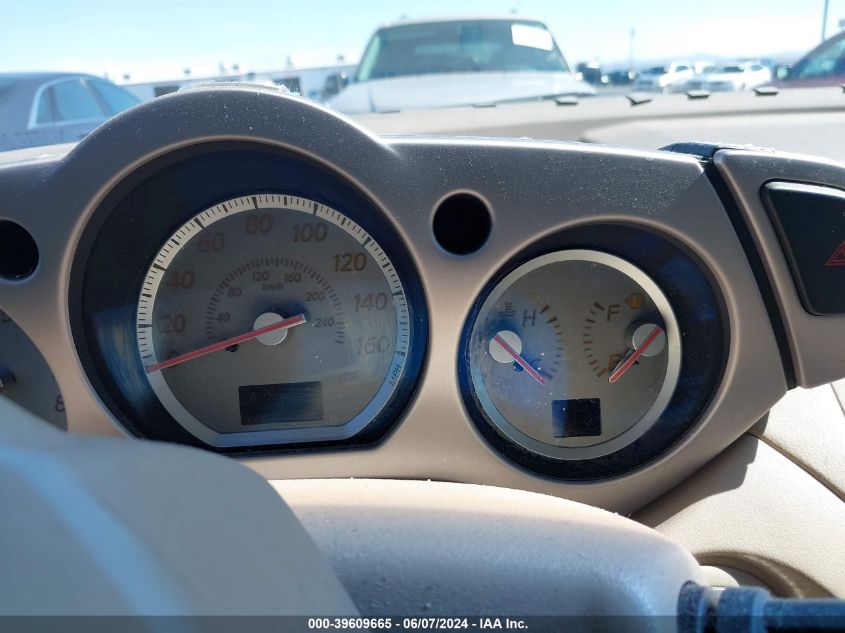 2007 Nissan Murano Se VIN: JN8AZ08W97W630260 Lot: 39609665