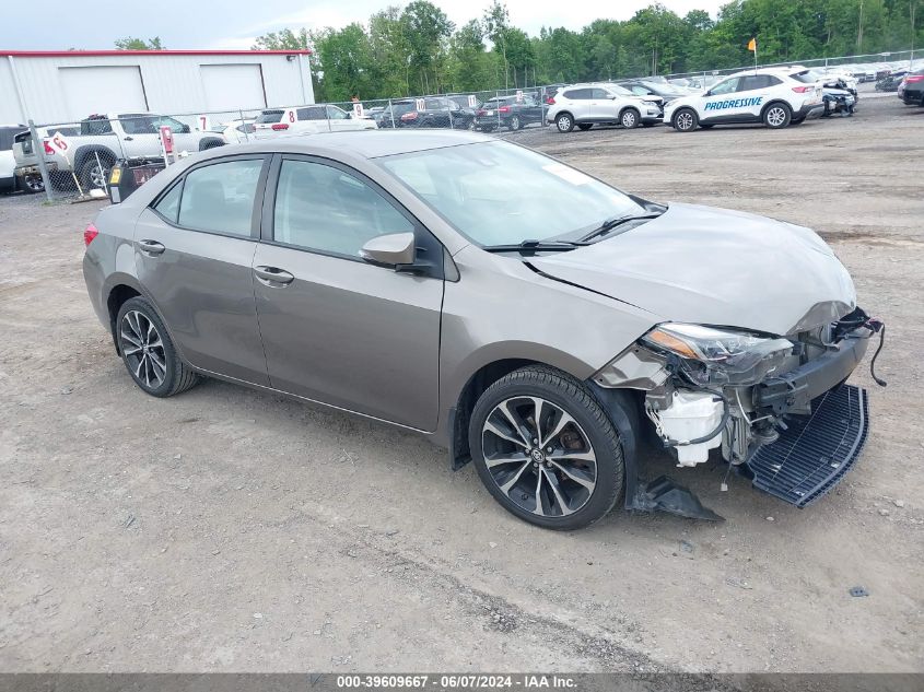 2017 Toyota Corolla Se VIN: 2T1BURHE1HC780593 Lot: 39609667