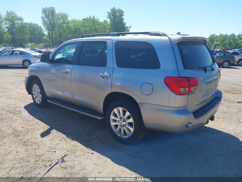 2011 Toyota Sequoia Platinum VIN: 5TDDW5G19BS04162 Lot: 39609669