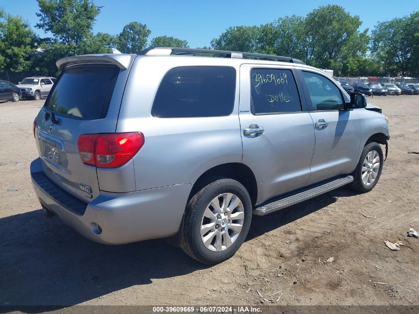 2011 Toyota Sequoia Platinum VIN: 5TDDW5G19BS04162 Lot: 39609669