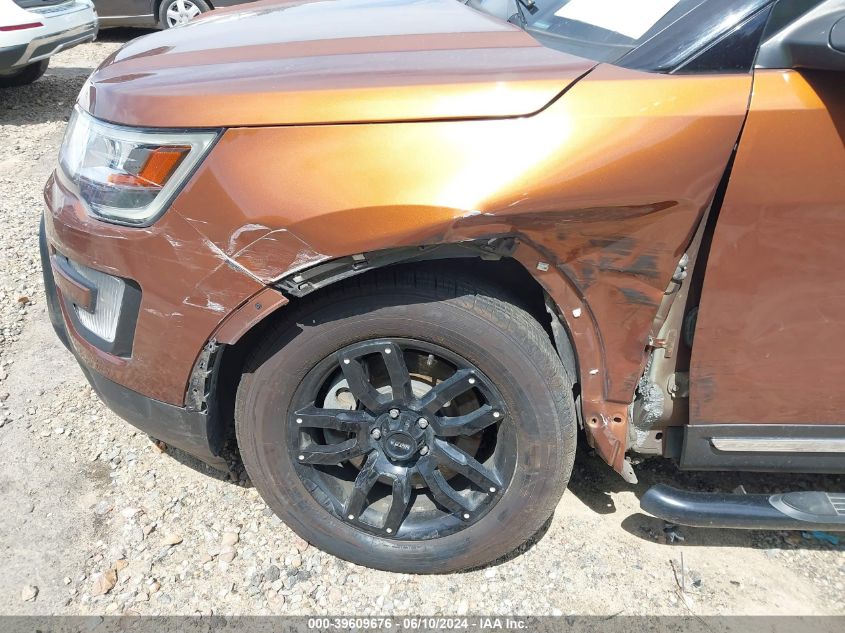 VIN 1FM5K8D87HGD94318 2017 FORD EXPLORER XLT