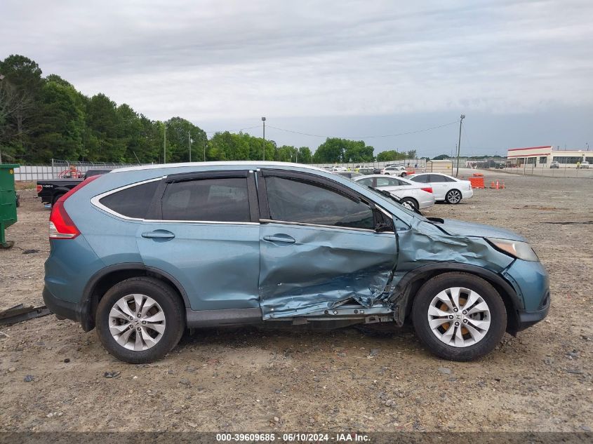 2014 Honda Cr-V Ex-L VIN: 2HKRM3H75EH529369 Lot: 39609685