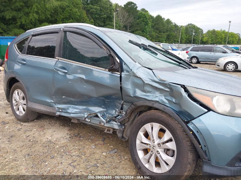 2014 Honda Cr-V Ex-L VIN: 2HKRM3H75EH529369 Lot: 39609685