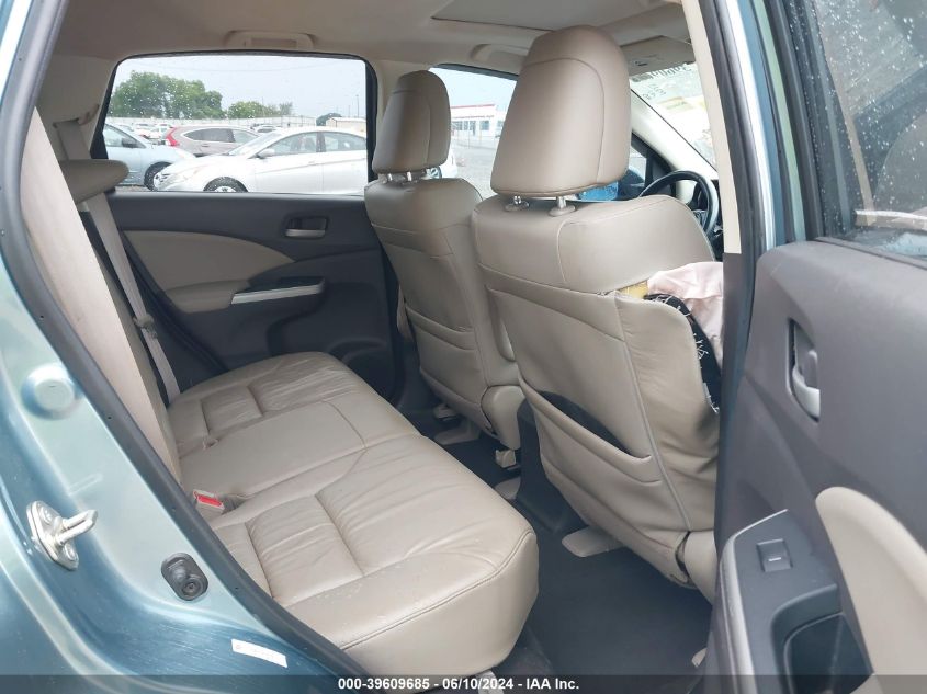 2014 Honda Cr-V Ex-L VIN: 2HKRM3H75EH529369 Lot: 39609685