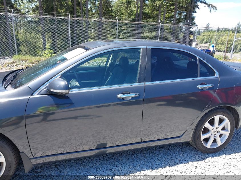 2005 Acura Tsx VIN: JH4CL96855C005835 Lot: 39609707