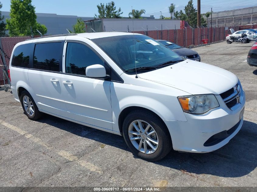 2014 Dodge Grand Caravan Sxt VIN: 2C4RDGCG8ER119943 Lot: 39609717