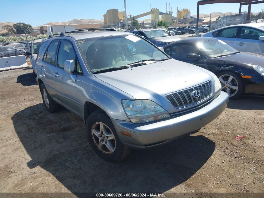 2002 Lexus Rx 300 VIN: JTJHF10U320274318 Lot: 39609726