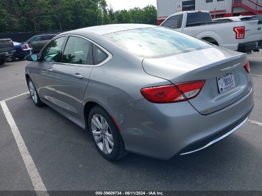 2016 Chrysler 200 Limited VIN: 1C3CCCAB1GN181262 Lot: 39609734