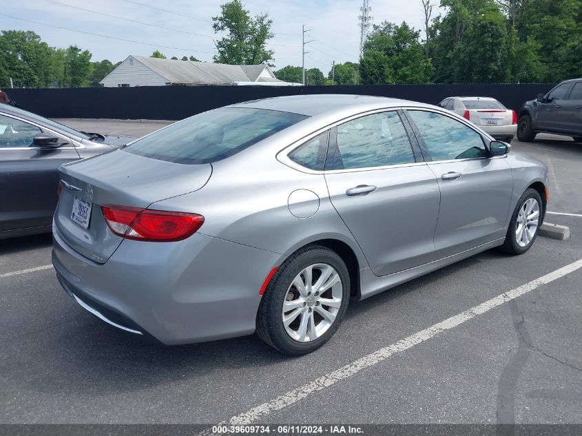 2016 Chrysler 200 Limited VIN: 1C3CCCAB1GN181262 Lot: 39609734