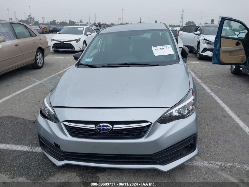 2022 Subaru Impreza Base 5-Door VIN: 4S3GTAA69N1700356 Lot: 39609737