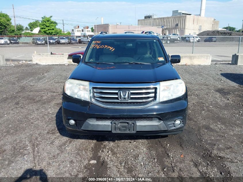 2013 Honda Pilot Touring VIN: 5FNYF3H98DB024558 Lot: 39609741