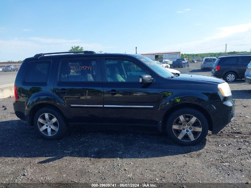 2013 Honda Pilot Touring VIN: 5FNYF3H98DB024558 Lot: 39609741