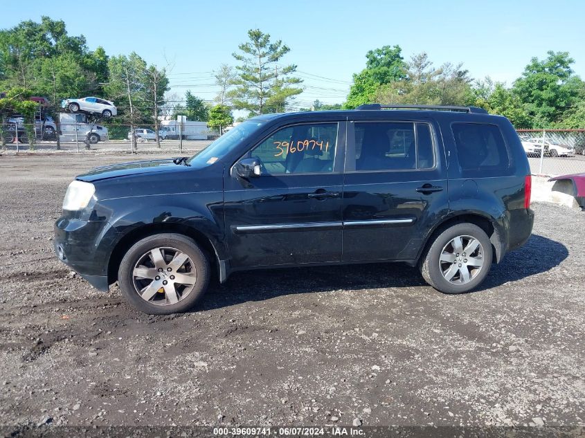 2013 Honda Pilot Touring VIN: 5FNYF3H98DB024558 Lot: 39609741