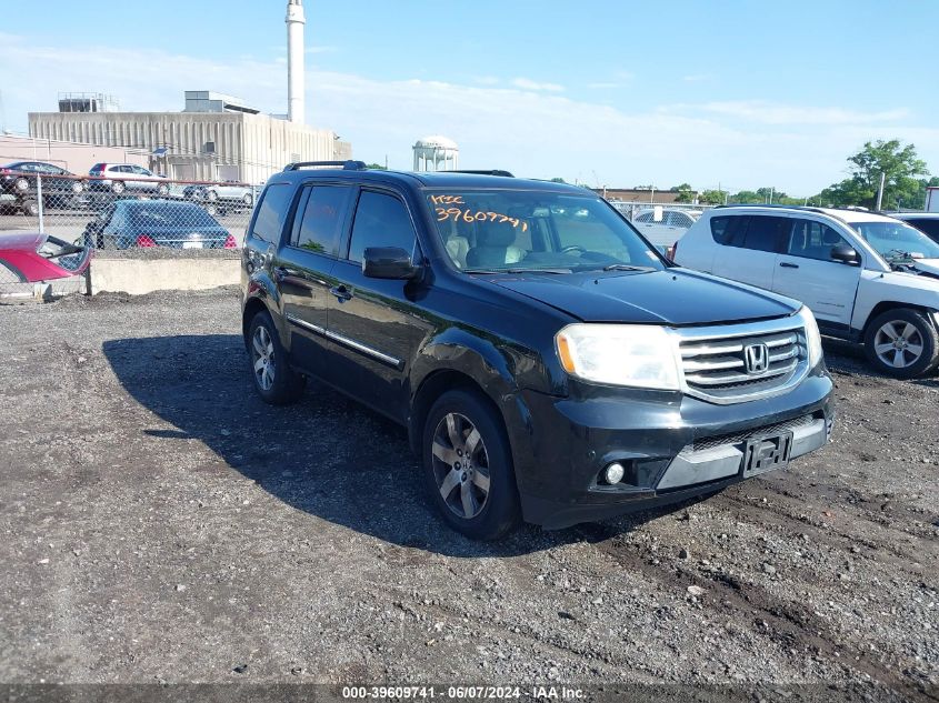 2013 Honda Pilot Touring VIN: 5FNYF3H98DB024558 Lot: 39609741