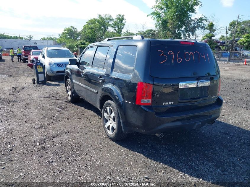 2013 Honda Pilot Touring VIN: 5FNYF3H98DB024558 Lot: 39609741