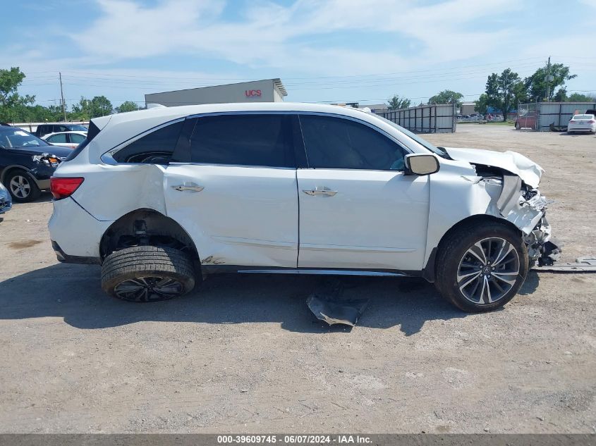 2020 Acura Mdx Technology Package VIN: 5J8YD4H51LL022687 Lot: 39609745