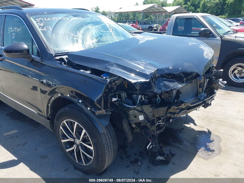 2021 Volkswagen Tiguan 2.0T Se/2.0T Se R-Line Black/2.0T Sel VIN: 3VV2B7AX7MM021780 Lot: 39609749