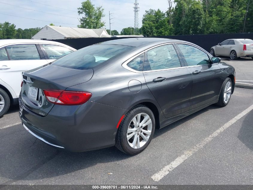 2016 Chrysler 200 Limited VIN: 1C3CCCAB5GN181264 Lot: 39609751