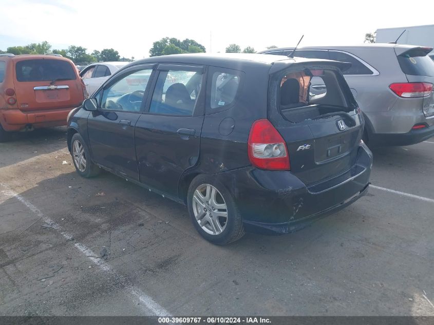 JHMGD38608S016422 | 2008 HONDA FIT