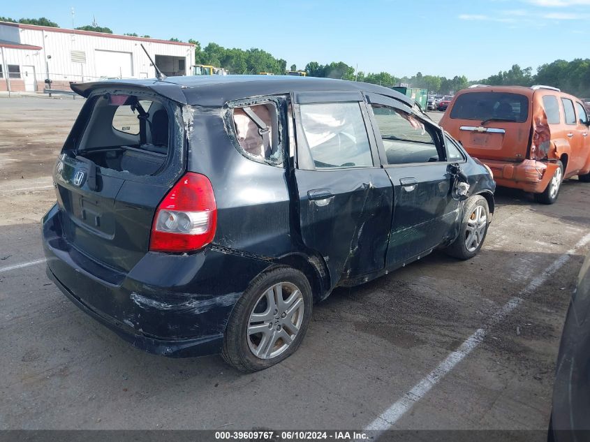 JHMGD38608S016422 | 2008 HONDA FIT