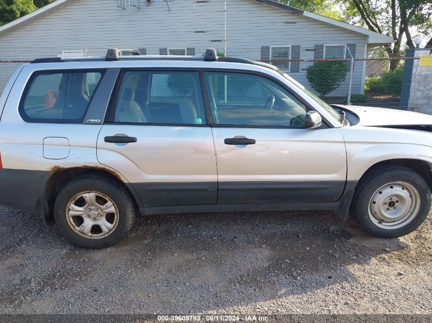 2003 Subaru Forester X VIN: JF1SG63653H767748 Lot: 39609783