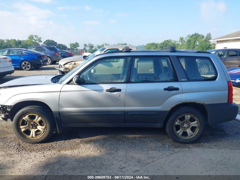2003 Subaru Forester X VIN: JF1SG63653H767748 Lot: 39609783