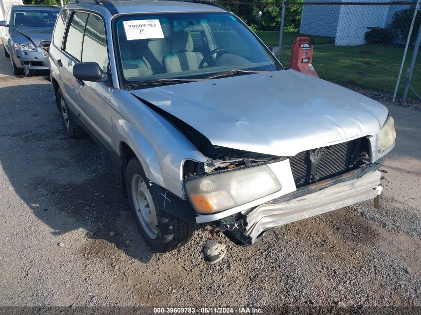 2003 Subaru Forester X VIN: JF1SG63653H767748 Lot: 39609783