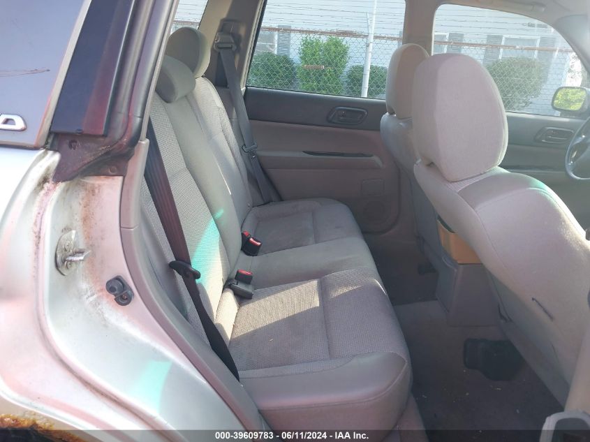 2003 Subaru Forester X VIN: JF1SG63653H767748 Lot: 39609783