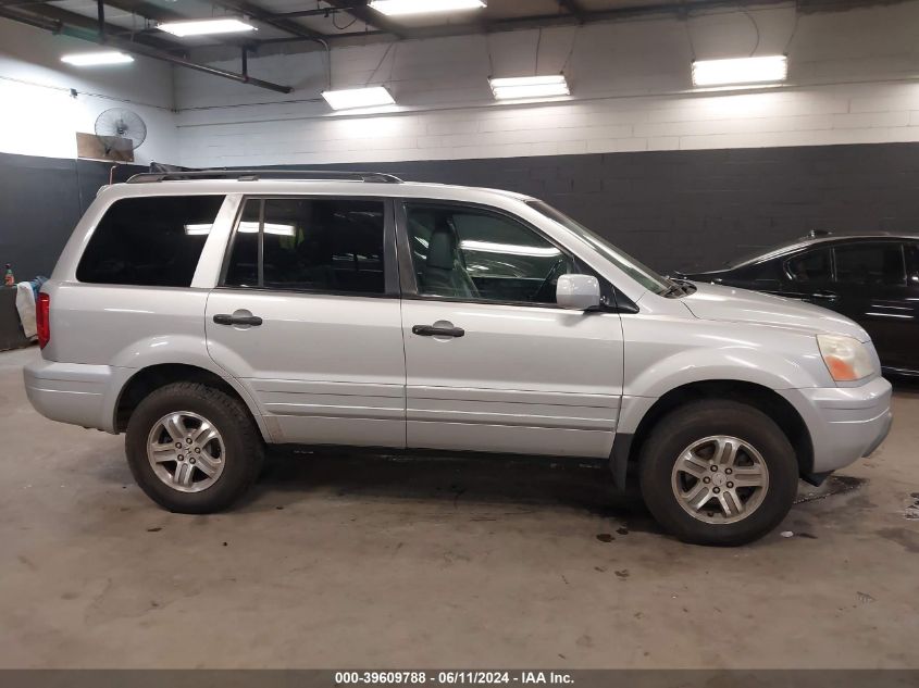 2003 Honda Pilot Ex-L VIN: 2HKYF18683H556032 Lot: 39609788