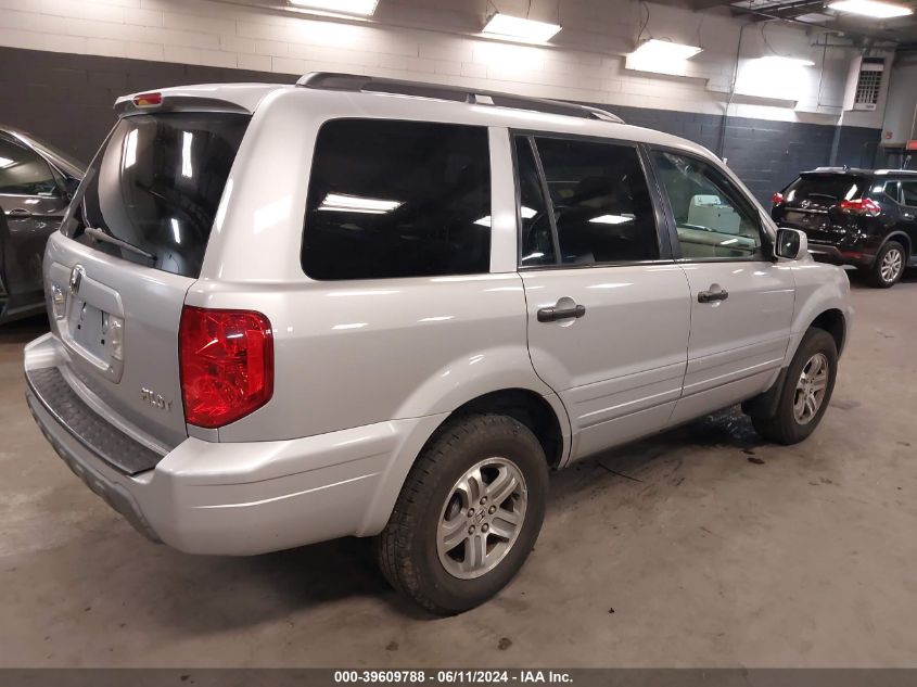 2003 Honda Pilot Ex-L VIN: 2HKYF18683H556032 Lot: 39609788