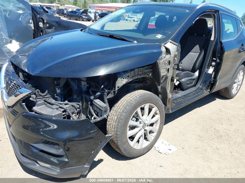 2022 Nissan Rogue Sport Sv Awd Xtronic Cvt VIN: JN1BJ1BW2NW485634 Lot: 39609801