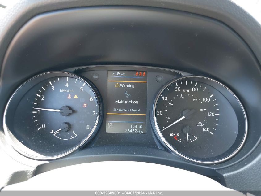 2022 Nissan Rogue Sport Sv Awd Xtronic Cvt VIN: JN1BJ1BW2NW485634 Lot: 39609801