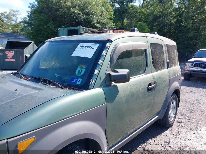 2004 Honda Element Ex VIN: 5J6YH28534L003111 Lot: 39609812