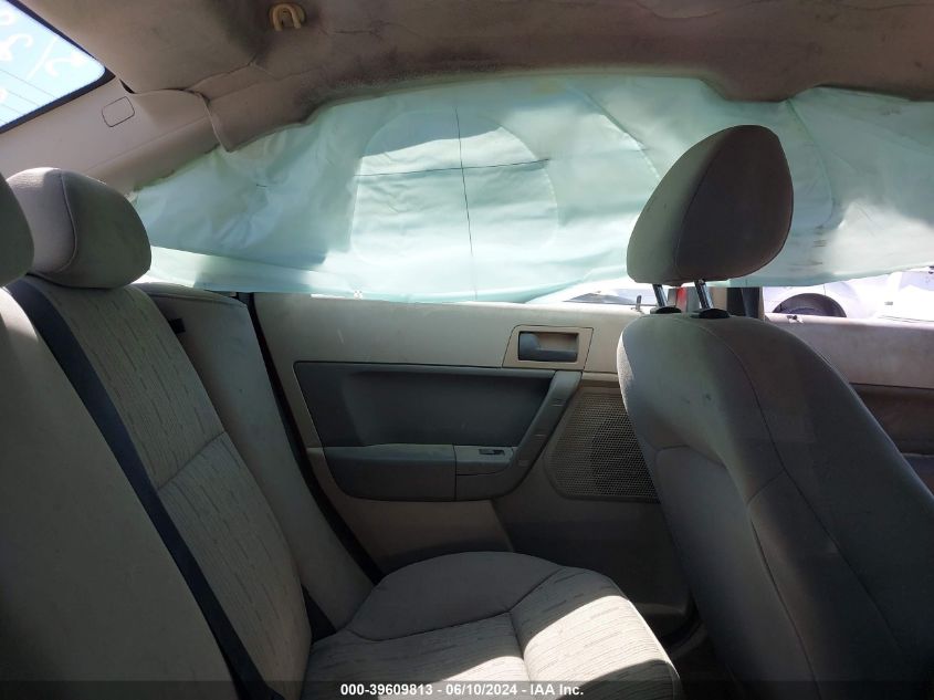 2011 Ford Focus Se VIN: 1FAHP3FNXBW124799 Lot: 39609813