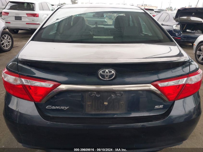 2016 Toyota Camry Se VIN: 4T1BF1FK6GU262268 Lot: 39609816