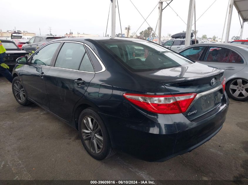 2016 Toyota Camry Se VIN: 4T1BF1FK6GU262268 Lot: 39609816