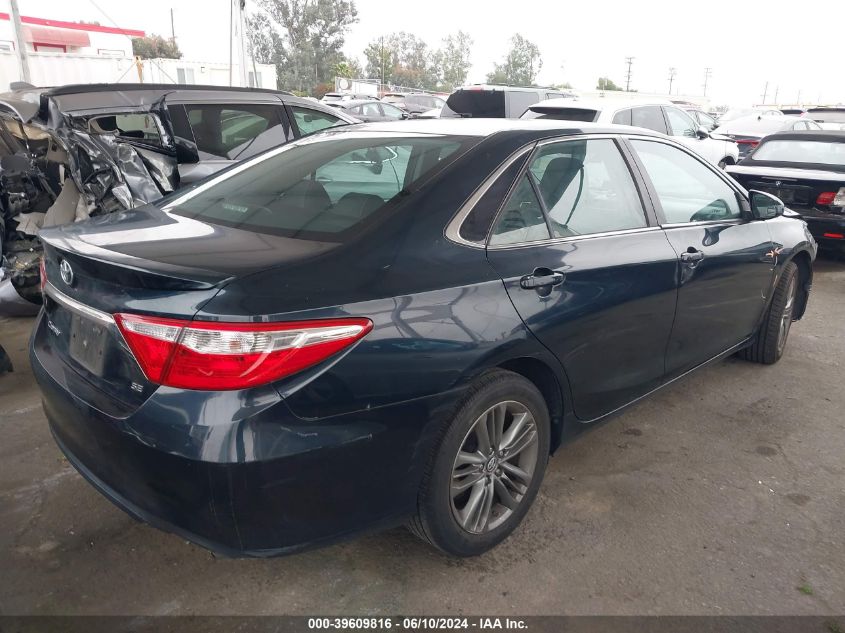 2016 Toyota Camry Se VIN: 4T1BF1FK6GU262268 Lot: 39609816