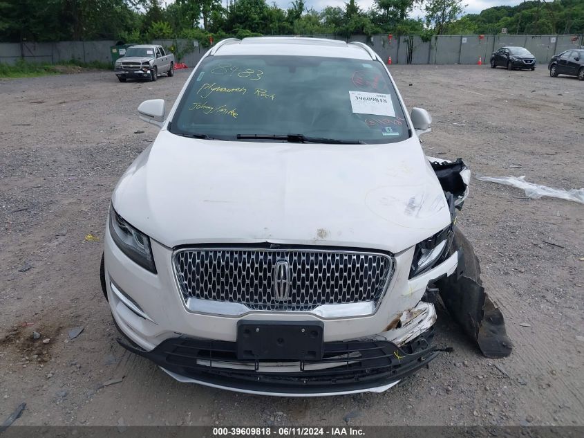 2019 Lincoln Mkc Select VIN: 5LMCJ2D90KUL09082 Lot: 39609818