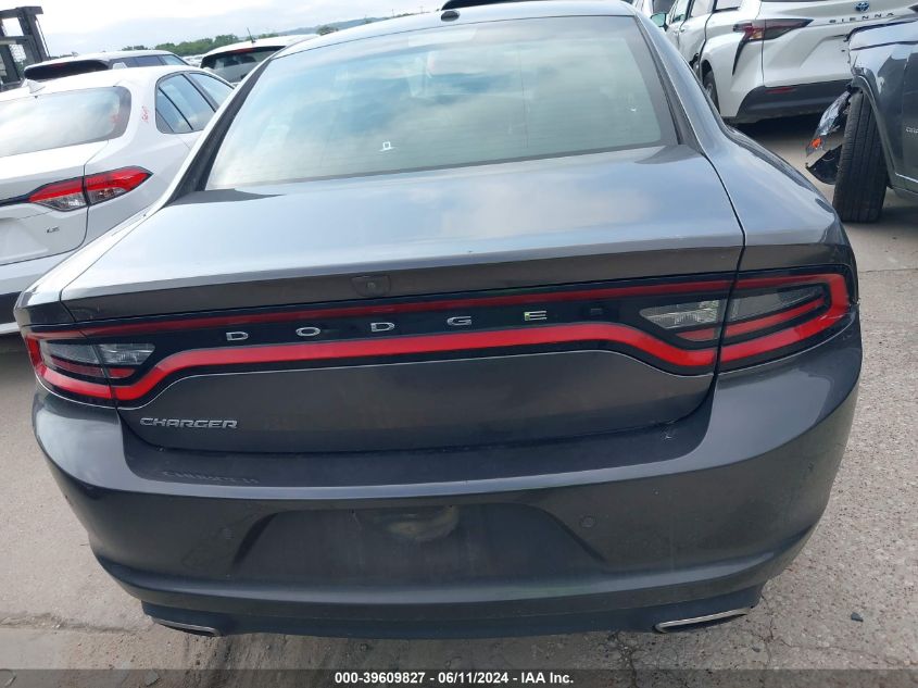 2021 Dodge Charger Sxt Rwd VIN: 2C3CDXBG9MH624762 Lot: 39609827