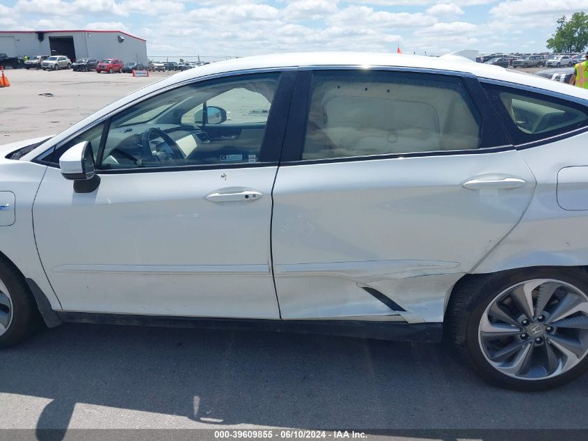 2018 Honda Clarity Plug-In Hybrid Touring VIN: JHMZC5F3XJC020333 Lot: 39609855