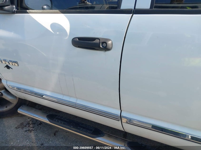 2008 Dodge Ram 1500 Slt VIN: 1D7HA18N68J173197 Lot: 39609857